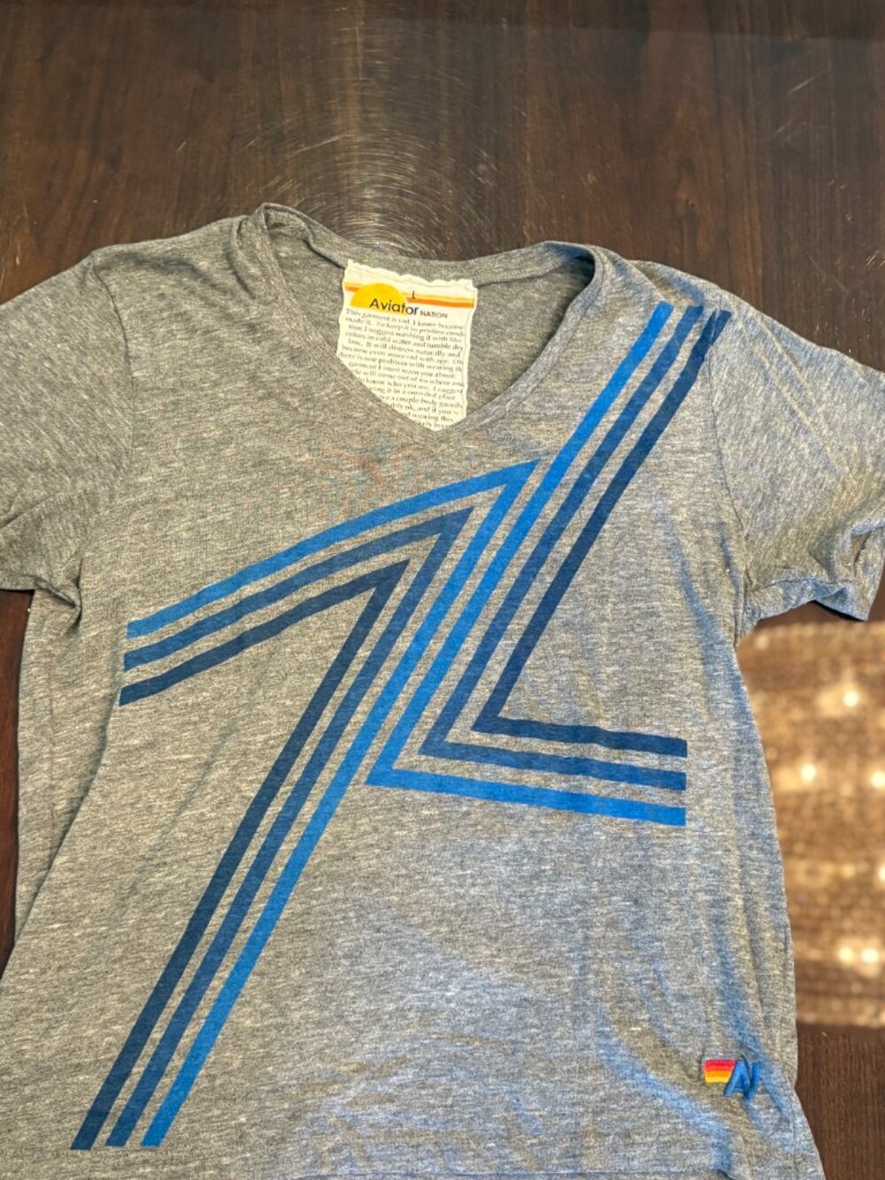 Aviator Nation T-shirt - ladies L - Picture 2 of 3